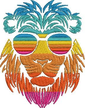 Retro Lion Design Retro Lion Design