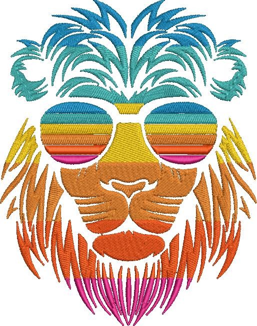 Retro Lion Design Retro Lion Design