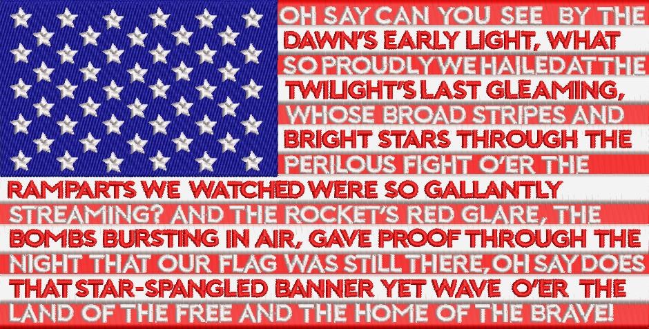 USA Flag with National Anthem USA Flag with National Anthem