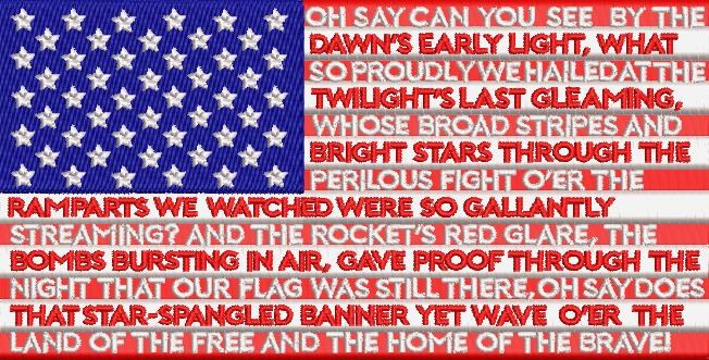 USA Flag with National Anthem USA Flag with National Anthem