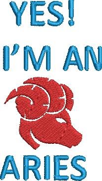 Yes I 'm an Aries Yes I 'm an Aries