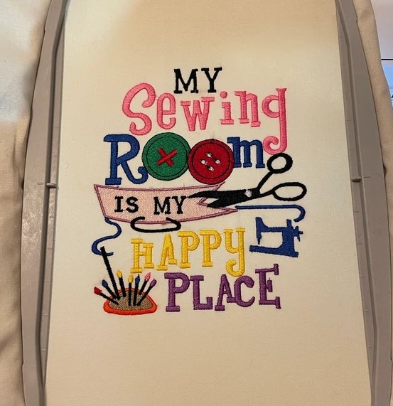 My Sewing Room is my Happy Place