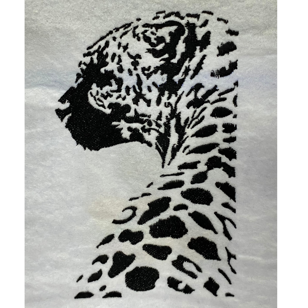Leopard Embroidery Design Leopard Embroidery Design