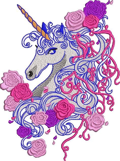 Floral Unicorn Floral Unicorn
