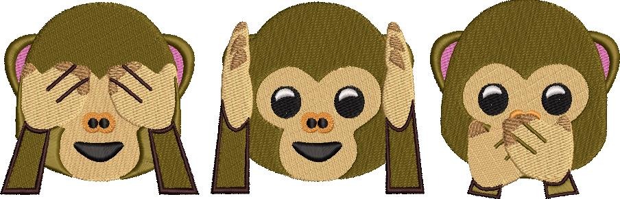 Don't listen, Don't Speak, Don't See Bad Monkey Don't listen, Don't Speak, Don't See Bad Monkey