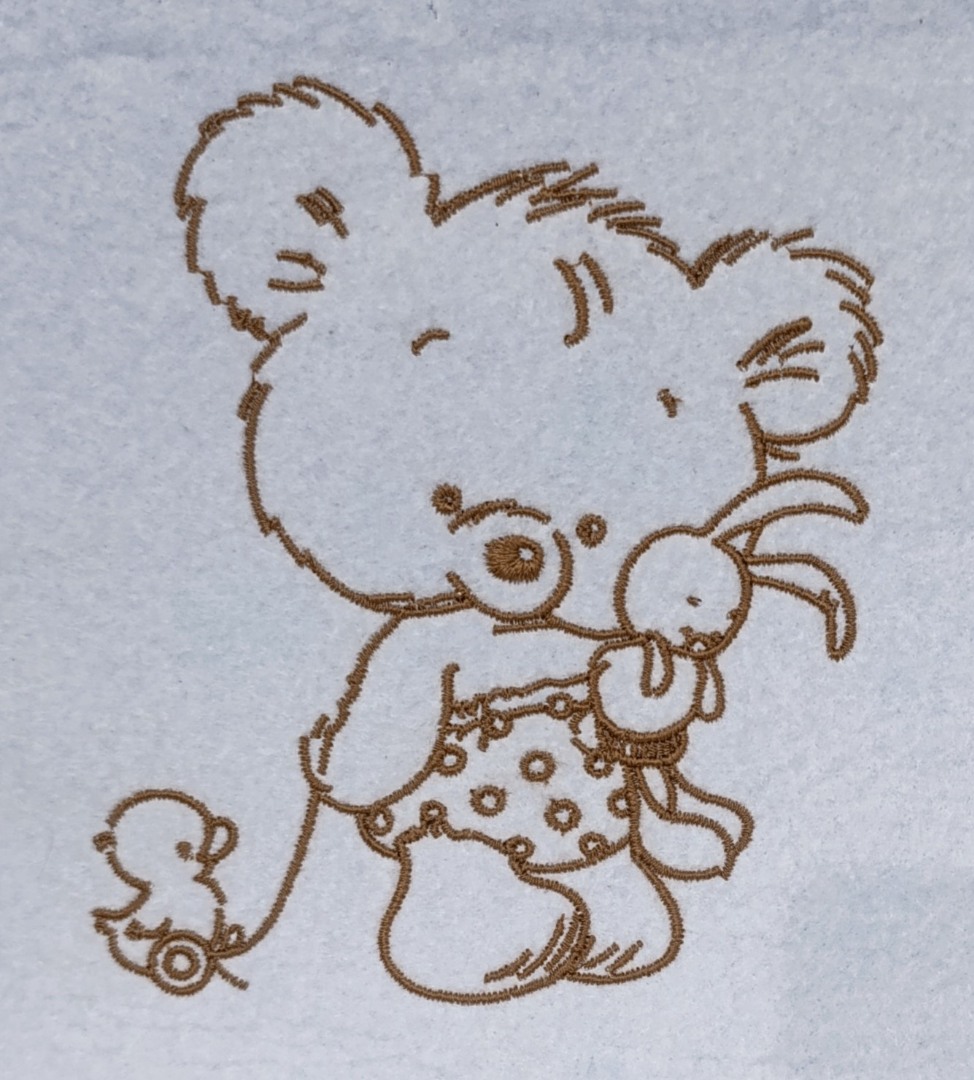 Teddy Bear With Toy Chick Teddy Bear With Toy Chick