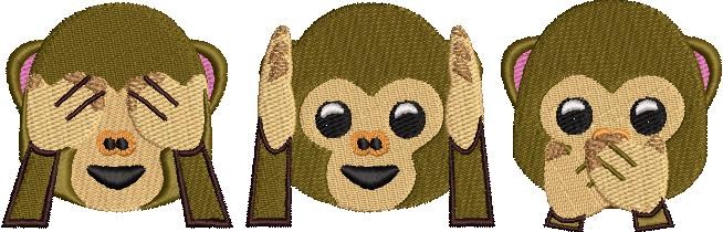 Don't listen, Don't Speak, Don't See Bad Monkey Don't listen, Don't Speak, Don't See Bad Monkey
