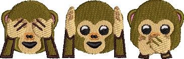 Don't listen, Don't Speak, Don't See Bad Monkey Don't listen, Don't Speak, Don't See Bad Monkey