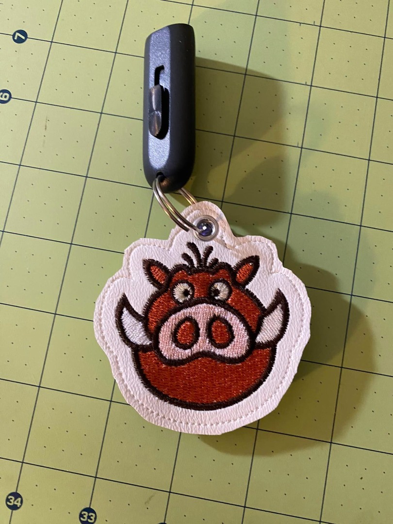 Boar Key Fob