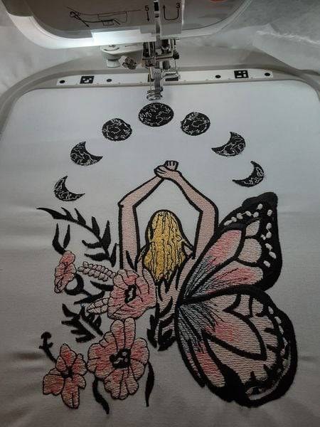 Butterfly Girl Moon Phases Butterfly Girl Moon Phases