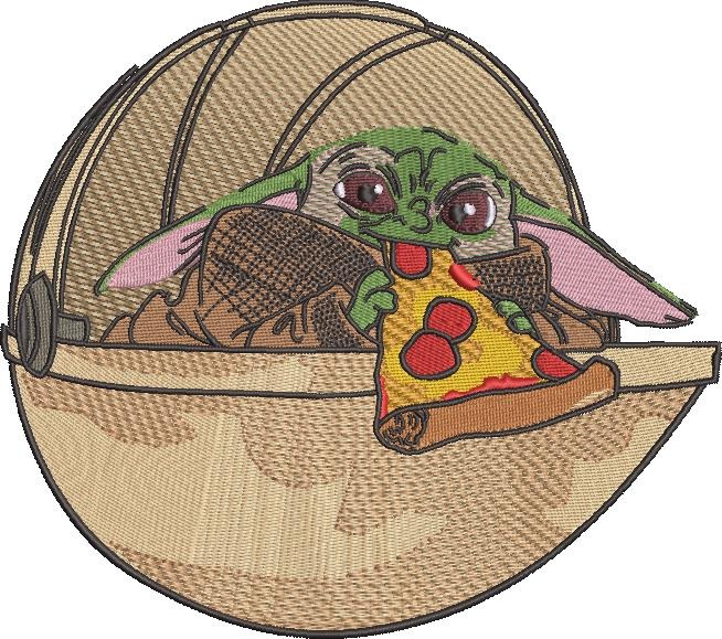 Baby Galactic Eating Pizza Baby Galactic Eating Pizza