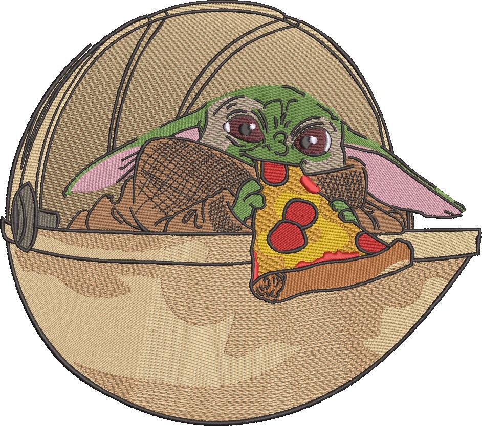 Baby Galactic Eating Pizza Baby Galactic Eating Pizza