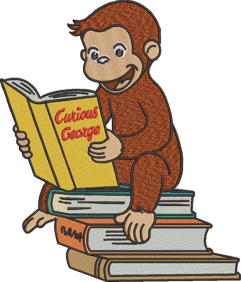 Curious George Embroidery Design Curious George Embroidery Design