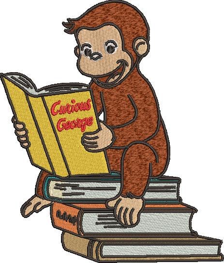 Curious George Embroidery Design Curious George Embroidery Design