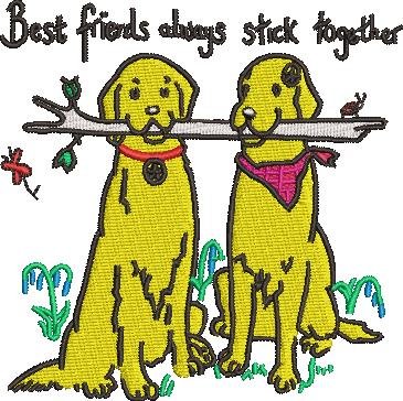 Best Friends Always Stick Together Best Friends Always Stick Together