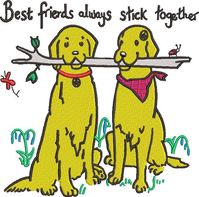 Best Friends Always Stick Together Best Friends Always Stick Together