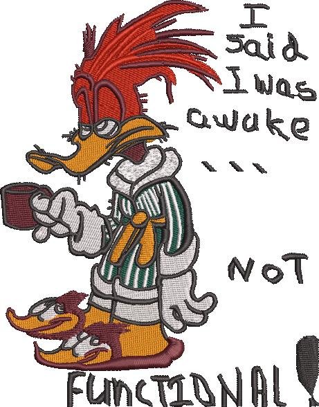 I Said I Was Awake Not Functional Quote