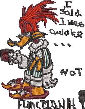 I Said I Was Awake Not Functional Quote