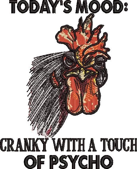 Funny Todays Mood Chicken Funny Todays Mood Chicken