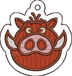 Boar Key Fob