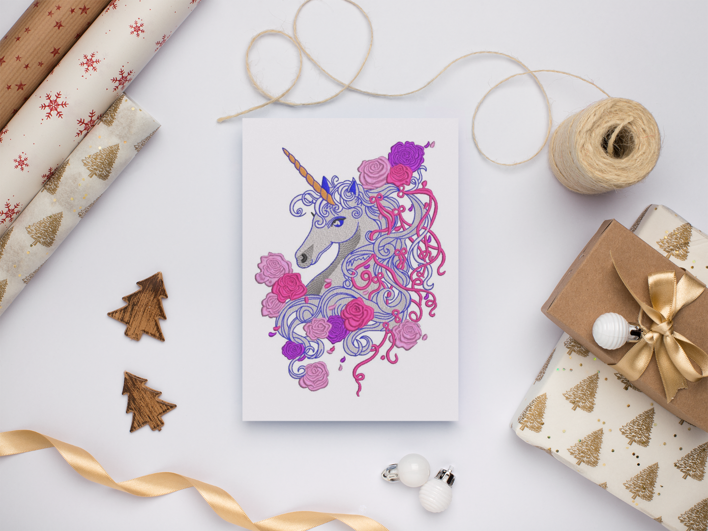 Floral Unicorn Floral Unicorn