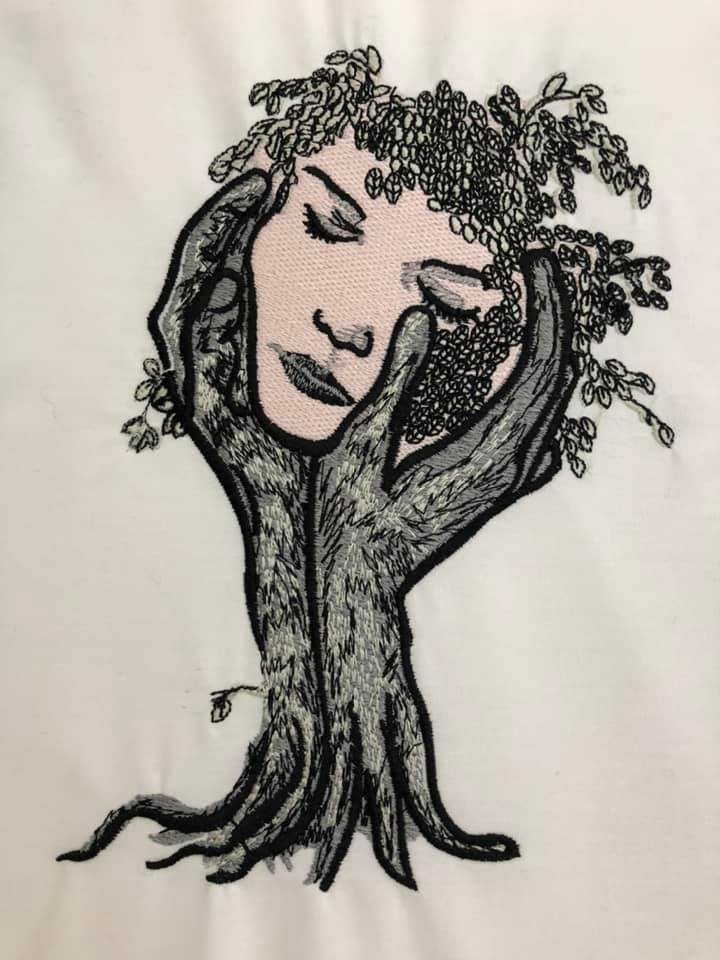 Girl Tree Hand Girl Tree Hand