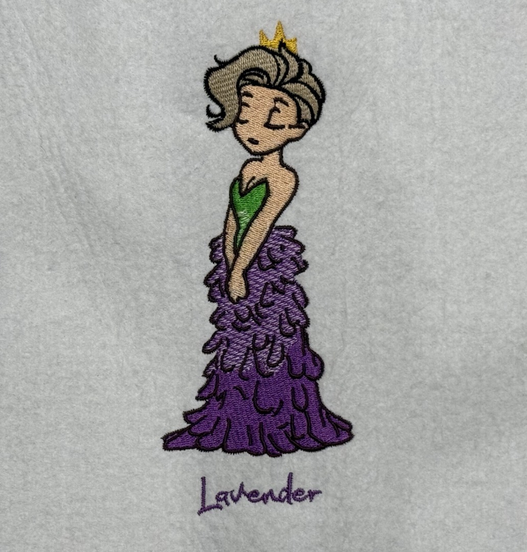 Lavender Flower Girl