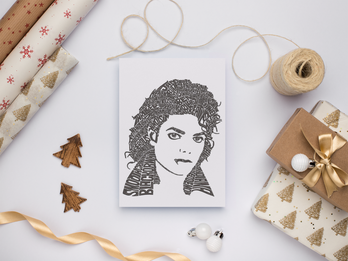 Michael Jackson Word Art
