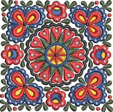 Scandinavian Folk Pattern Scandinavian Folk Pattern