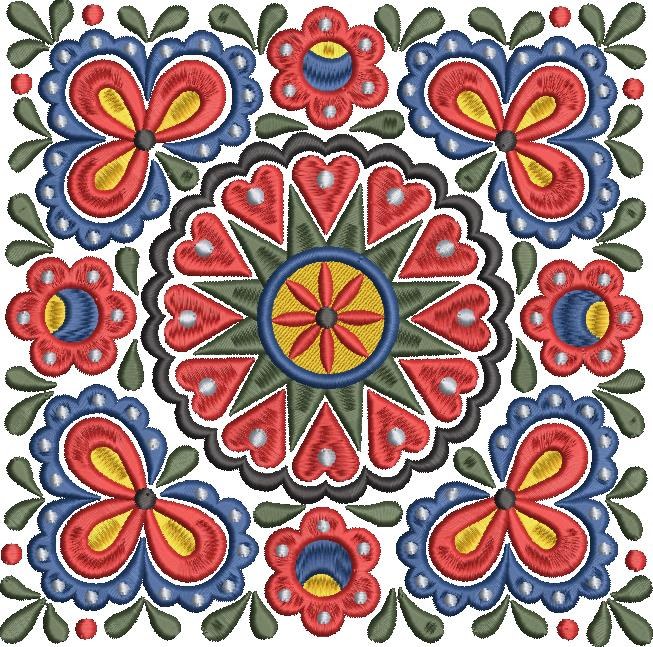 Scandinavian Folk Pattern Scandinavian Folk Pattern