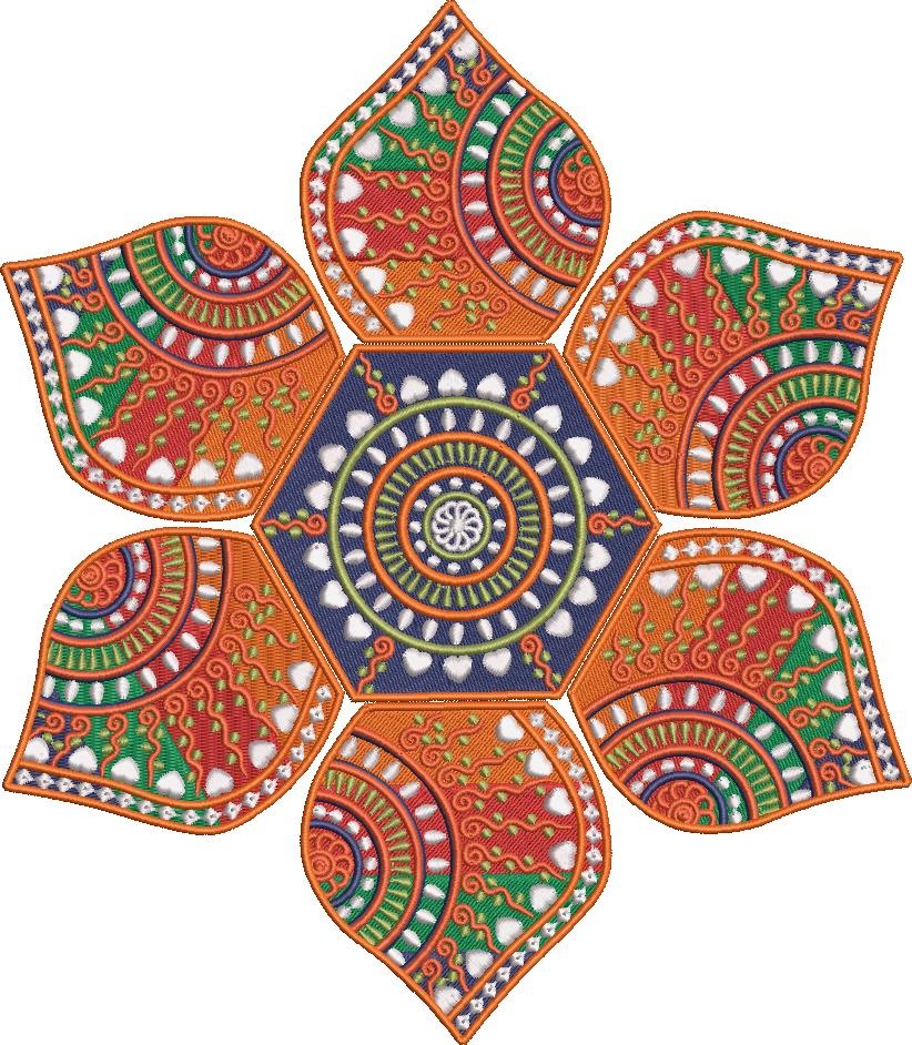 Mandala Art Flower