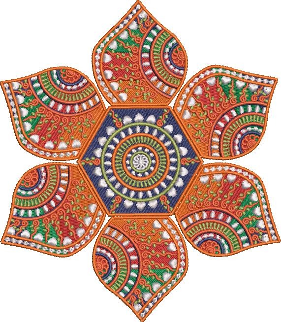 Mandala Art Flower