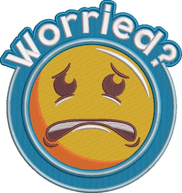 Worried Emoji Worried Emoji