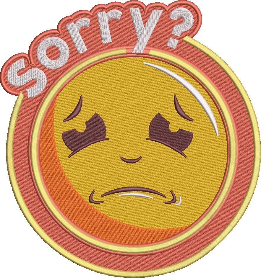 Sorry Emoji
