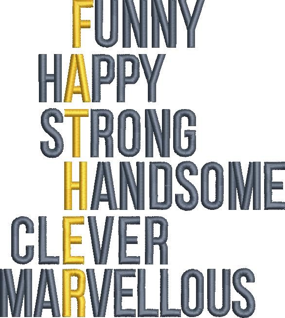 Fathers Day Wordart Fathers Day Wordart