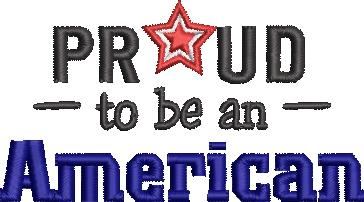 Proud To Be An American