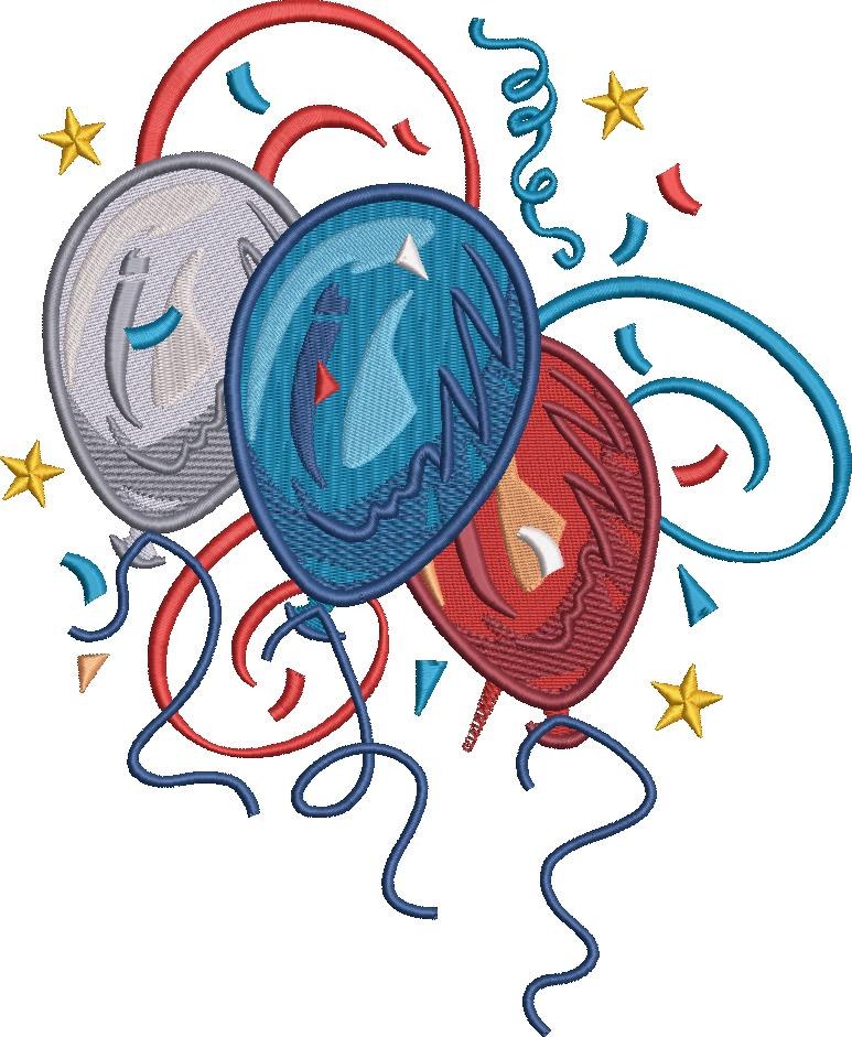 New Year Balloons New Year Balloons