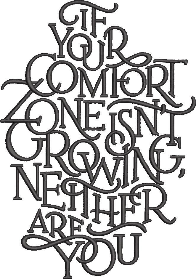 Comfort Zone Isn't Growing Quote Comfort Zone Isn't Growing Quote