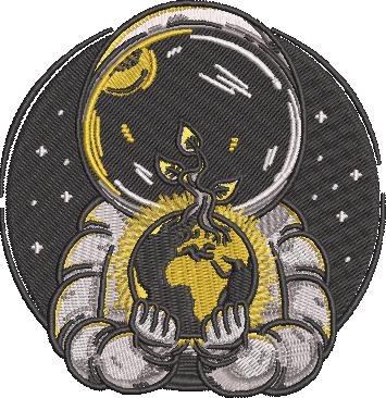 Astronaut Saving Earth