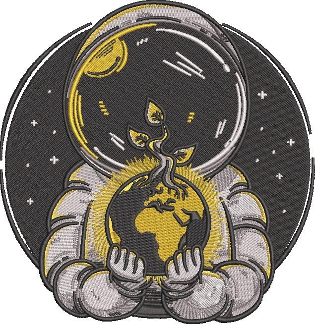 Astronaut Saving Earth