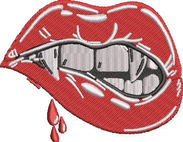 Vampire's Lips Design