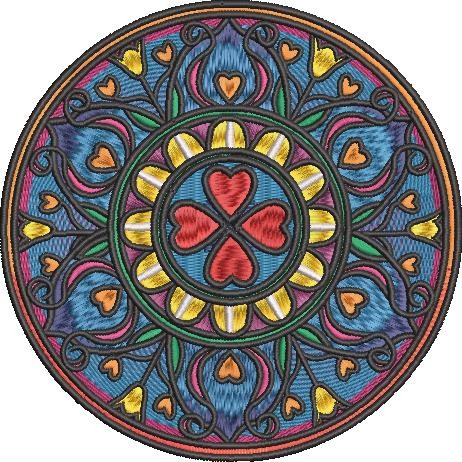 Floral Mandala Design Floral Mandala Design