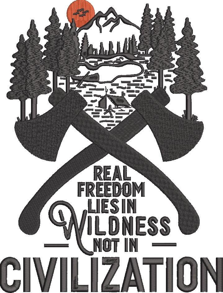 Real Freedom Lies In Wildness Quote Real Freedom Lies In Wildness Quote