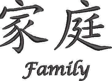Chinese Family Symbol Chinese Family Symbol