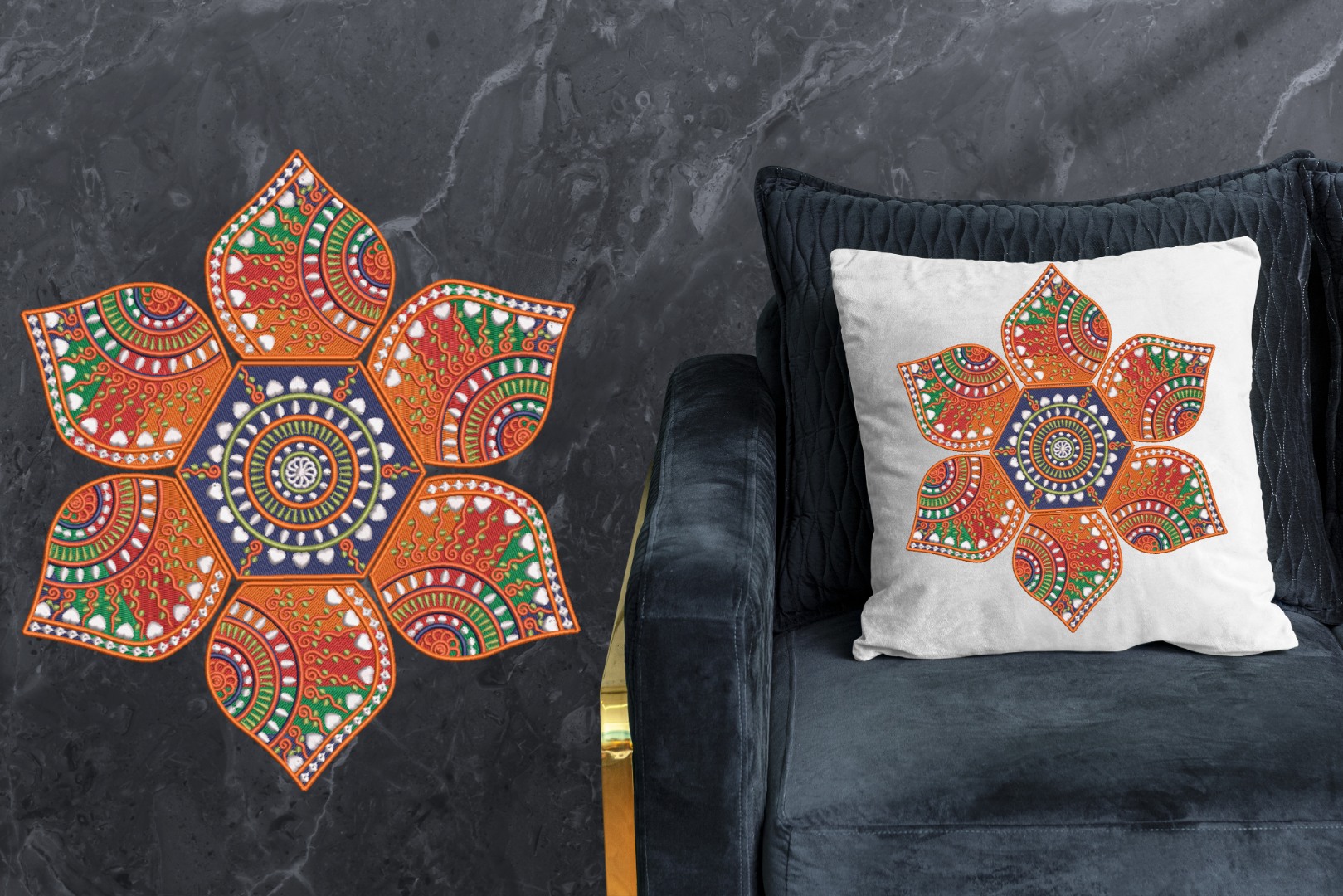 Mandala Art Flower