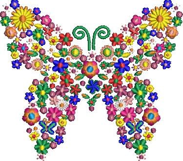 Floral Butterfly