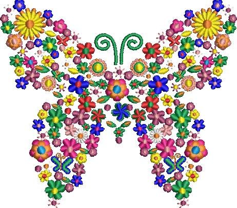 Floral Butterfly
