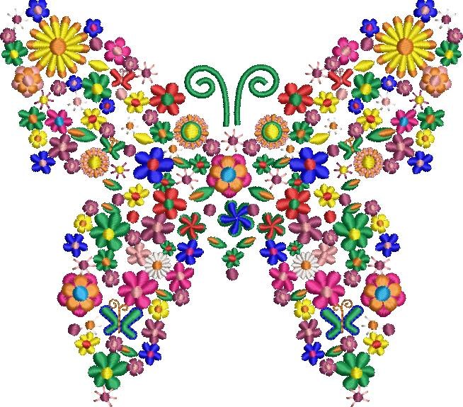 Floral Butterfly