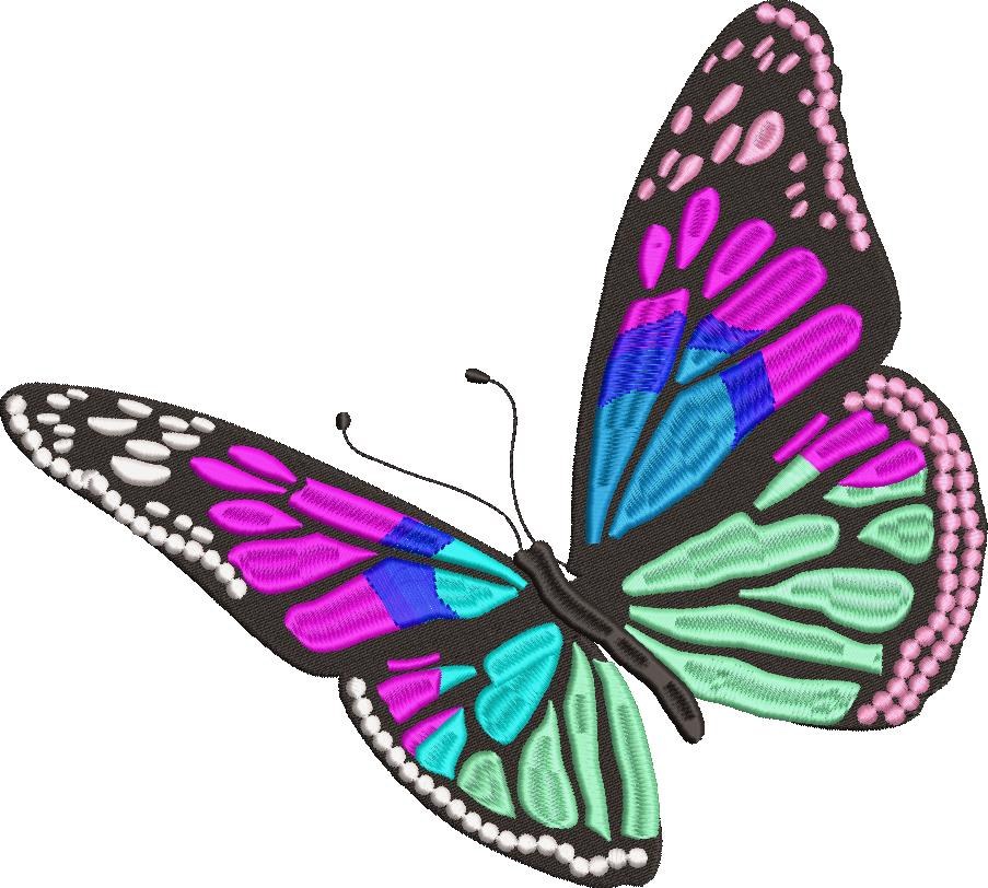 Butterfly Embroidery Pattern Butterfly Embroidery Pattern