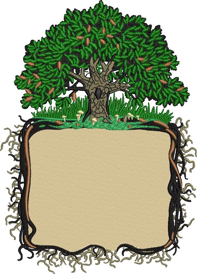 Tree Notice Board Blank Tree Notice Board Blank
